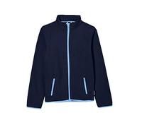 Playshoes Boy's Kids Full Zip Long Sleeve Fleece Jacket, Blue (Navy), 8 Years (Size:7-8 Years/128 cm)
