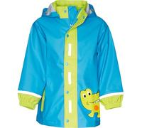 Playshoes Boy's Regenjacke Krokodil Raincoat, Blue (original), 140
