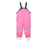 Playshoes Fleece 408622 Unisex Kids Rain Dungarees, Pink, 116