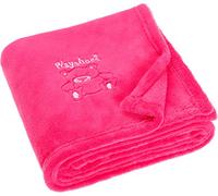Playshoes Fleece Blanket, 75 x 100cm, Pink