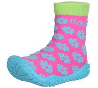 Playshoes Girls Aqua Socks Flowers, 174805, Size EU 28/29