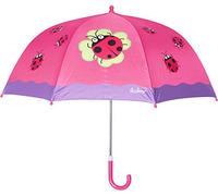 Playshoes Girl's Ladybird Umbrella, Pink (Original), One Size