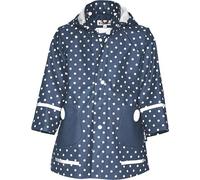 Playshoes Girl's Points Raincoat, Blue, 9-10 years (140)