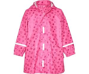 Playshoes Girls Raincoat with hearts all over 408531, 18 - Pink, 86