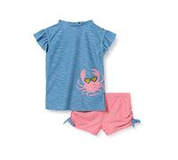 Playshoes Girls UV protection bath set cancer 461292, 780 - Blue/Pink, 110-116