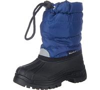 Playshoes GmbH Winter Bootie, unisex-child Warm Lining Mid-Calf Boots, Blue (Navy), 4 UK (20/21 EU)