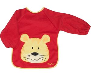 Playshoes Kinder Ärmel-Lätzchen Langarm Rot
