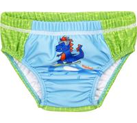 Playshoes Kinder Badehose UV-Schutz Windelhose Dino Blau/Grün