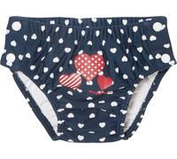 Playshoes Kinder Badehose UV-Schutz Windelhose Herzen zum Knöpfen Marine