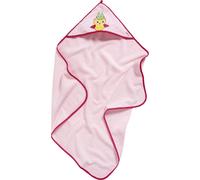 Playshoes Kinder Badetuch Frottee-Kapuzentuch Eule Rosa