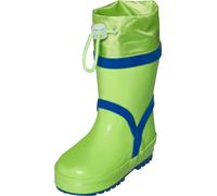 Playshoes Kinder Gummistiefel Basic gefüttert Grün