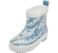 Playshoes Kinder Gummistiefel Halbschaft Blumen 180371