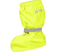 Playshoes Kinder Gummistiefel Regenfüßlinge mit Fleece-Futter Neongelb