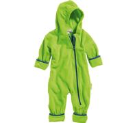 Playshoes Kinder Outdoor Fleece-Overall farblich abgesetzt Grün