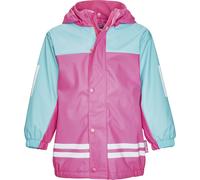 Playshoes Kinder Regen-Anzug mit Fleece-Futter türkis