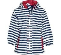 Playshoes Kinder Regen-Mantel maritim marine/weiß