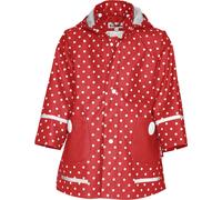 Playshoes Kinder Regen-Mantel Punkte rot