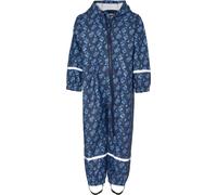 Playshoes Kinder Regen-Overall Baustelle Allover Marine