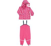 Playshoes Kinder Regen-Set Sterne Allover Pink