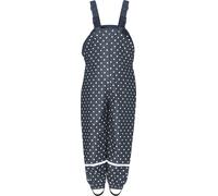 Playshoes Kinder Regenlatzhose mit Punkten marine