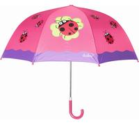 Playshoes Kinder Regenschirm Glückskäfer Pink