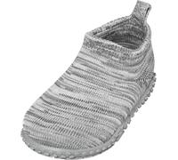 Playshoes Kinder Schuh Hausschuh Strick Grau
