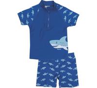 Playshoes Kinder UV-Schutz Bade-Set Hai Blau