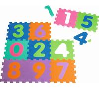 Playshoes Soft Number Jigsaw Puzzle Play Mat (Multi-Coloured)
