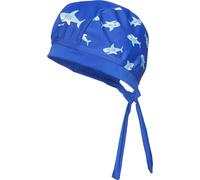 Playshoes Sun Protection Shark Boy's Headscarf, Blue, Medium (53 cm)