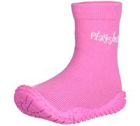 Playshoes Unisex-Child UV Protection Aqua Socks Bathing Beach Thong Sandals and Pool Shoes 174801 Pink 7.5 UK Child, 24 EU Regular
