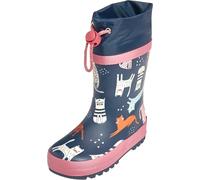 Playshoes Unisex Children's Rain Boots Wellington Boots, All-over cats, 8 UK Child