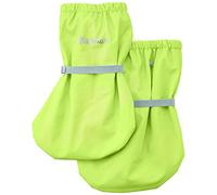 Playshoes Unisex Kid's Waterproof Footies with Fleece Lining Pantuflas, neon Yellow, S