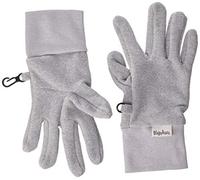 Playshoes Unisex Kids Fleece finger glove 422049, 33 - Grey, 5 (ca. 8-12 Jahre)