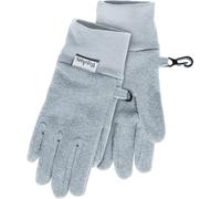 Playshoes Unisex Kids Fleece finger glove 422049, 33 - Grey, 6 (ca. 12-16 Jahre)