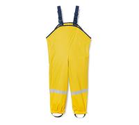 Playshoes Unisex Kids Mud Trousers, Rain Dungarees, Unlined Wind and waterproof rain pants rainwear
