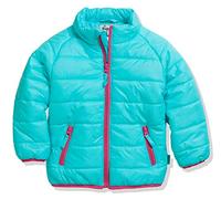 Playshoes Unisex Kids Quilted jacket, plain 430681, 15 - Turquoise, 104