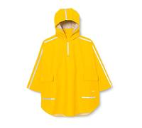 Playshoes Unisex Kids Rain cape long back 408568, 12 - Yellow, 116