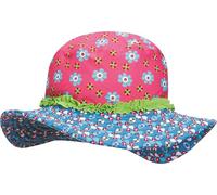 Playshoes Unisex Kid's UV-Schutz Sonnenhut Blumen Hat, Pink (Original), Large (Size:55cm)