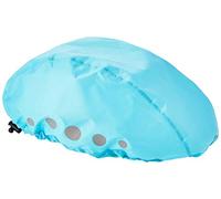 Playshoes Unisex Kids Waterproof rain cover for bicycle helmets 452040, 15 - Turquoise, M