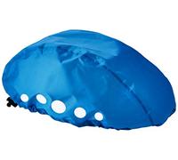 Playshoes Unisex Kids Waterproof rain cover for bicycle helmets 452040, 7 - Blue, S