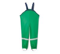 Playshoes Unisex Kids Waterproof Rain Trousers, Green, 128