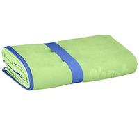 Playshoes Unisex Multifunctional Towel, Microfibre Bath Towel Portable Blanket, Green, 80 x 160 cm