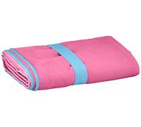 Playshoes Unisex Multifunctional Towel, Microfibre Bath Towel Portable Blanket, Pink, 90 x 200 cm