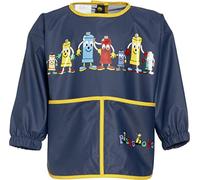 Playshoes Unisex Painting apron with sleeves,Apron, Blue, S