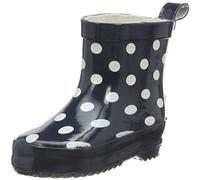 Playshoes Wellington boots points down, Unisex-Child Boots, Blue, 6.5 Child UK (23 EU)