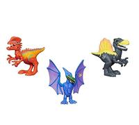 Playskool: Heroes Jurassic World Chomp 'N Stomp Pterodactyl, Dilophosaurus, & Spinosaurus Figure Set by Playschool