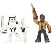 Playskool Heroes Star Wars Finn Jakku and First Order Stormtrooper