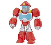 Playskool Heroes Transformers Rescue Bots Academy Mega Mighties Heatwave The Fire-Bot 10-Inch Robot Action Figure, Collectible Toys for Kids Ages 3 and Up