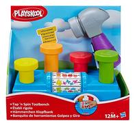 Playskool Tap 'n Spin Tool Bench Activity Toy Toolbox with Hammer for Toddlers 12 Months and Up Amazon Exclusive