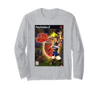 PlayStation 2 Jak and Daxter Cover Art Video Game Long Sleeve T-Shirt